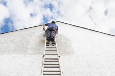 Peinture extérieure à Beaudignies — façades et ravalement